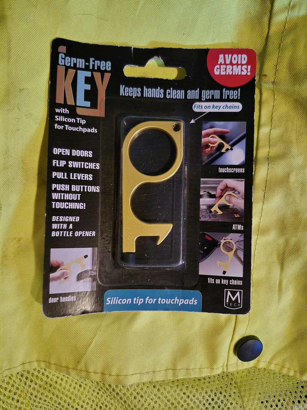 Germ-Free Key Touch Tool (4pk)